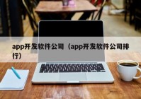 app开发软件公司（app开发软件公司排行）